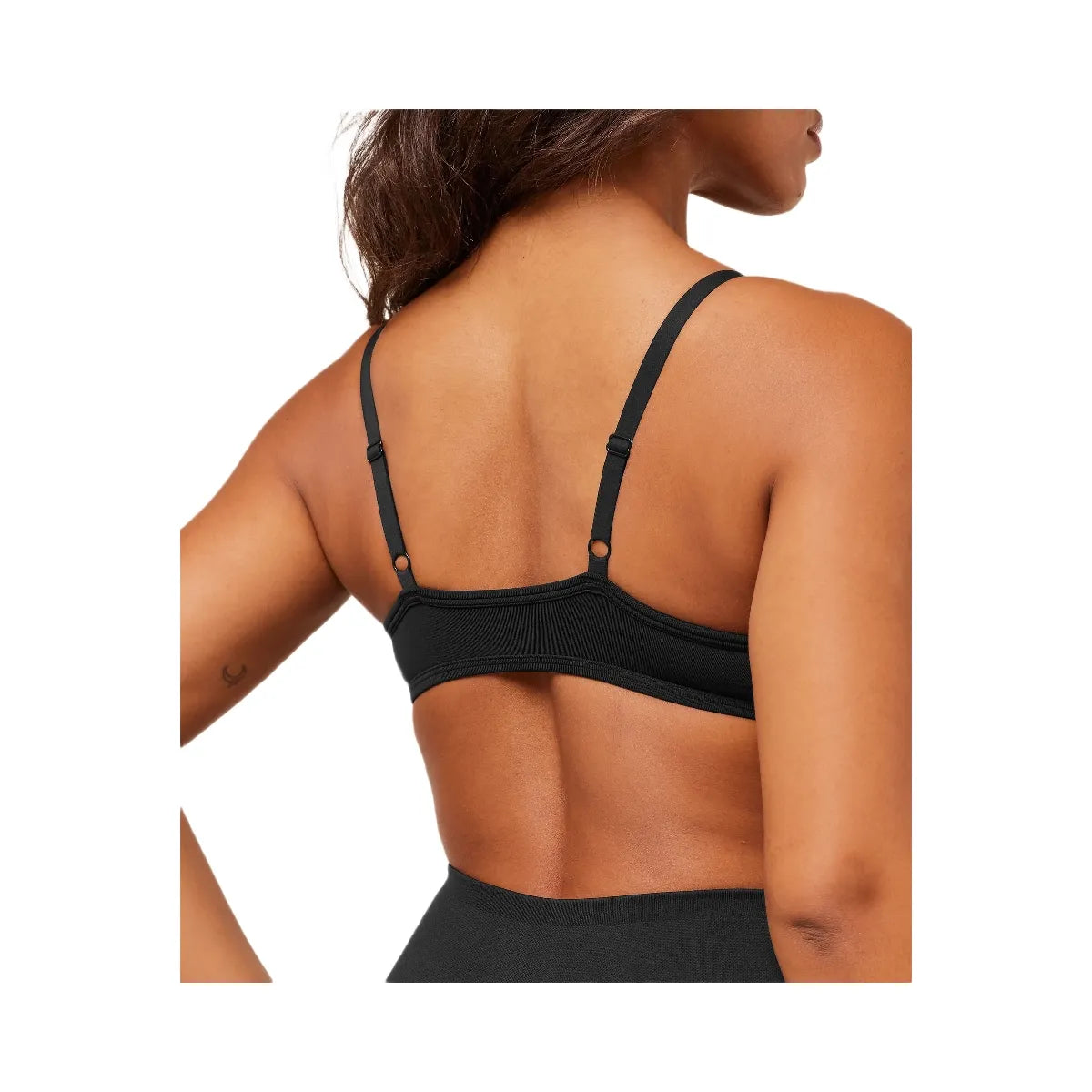 Gymshark Soft Sculpt V-neck Sports Bra - Black