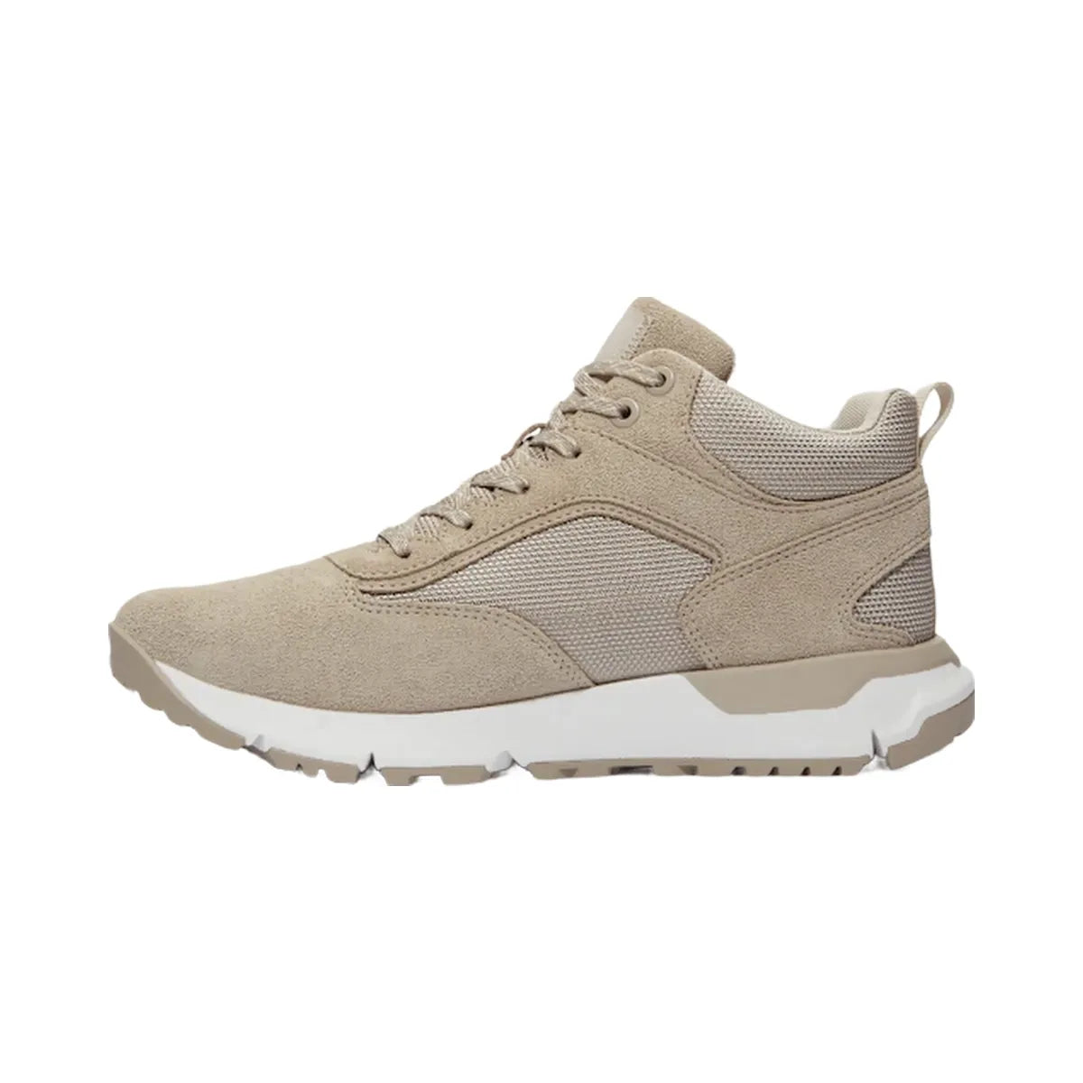 Timberland Voyager Park Mid Lace-Up Sneaker Light Taupe Suede Men'S