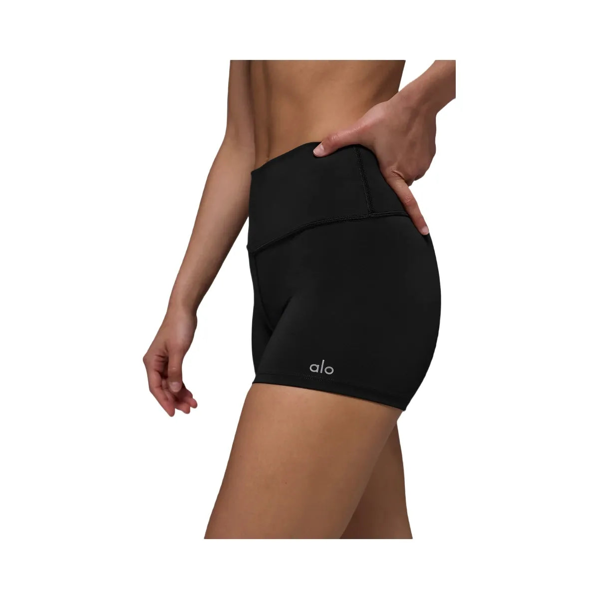 Alo Women's 3" High-Waist Airlift Short - Black