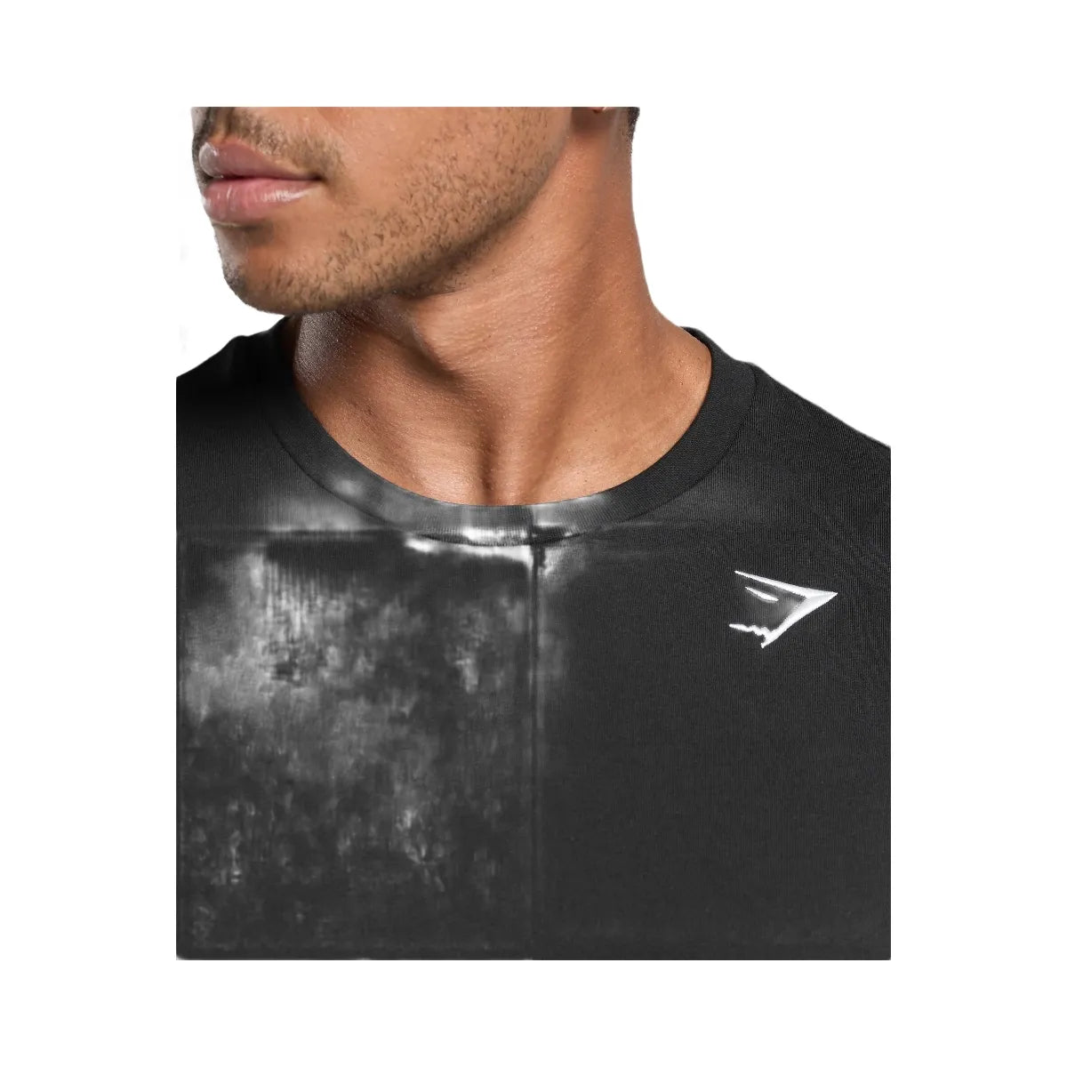 Gymshark Crest Long Sleeve T-Shirt - Black