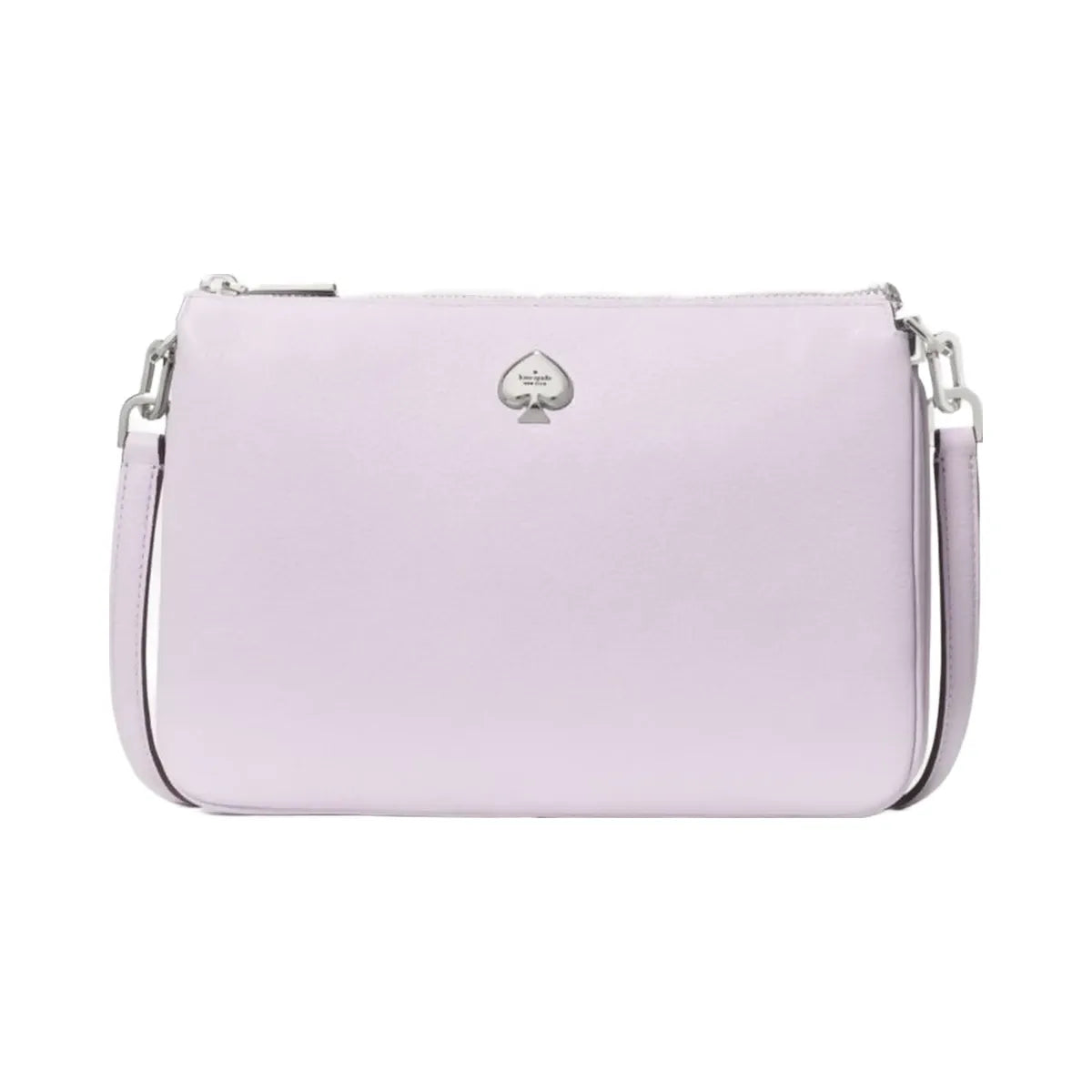 Kate Spade Kayla Small Triple Compartment Crossbody Light Frozen Lilac
