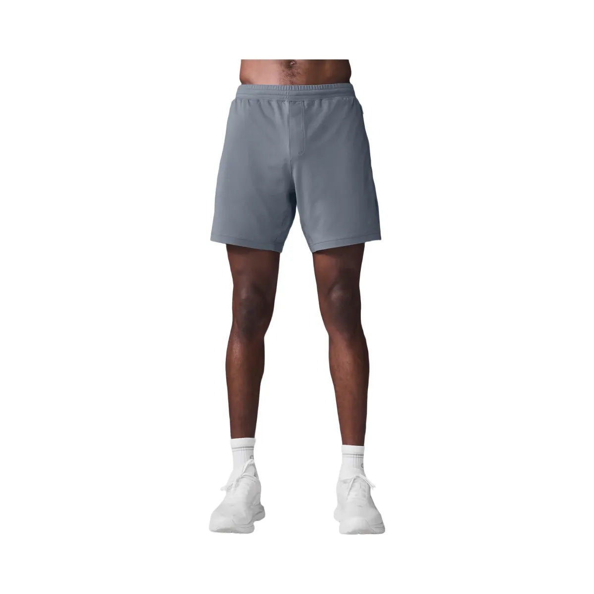 Alo Men's 7" Conquer React Performance Short - Steel Grey