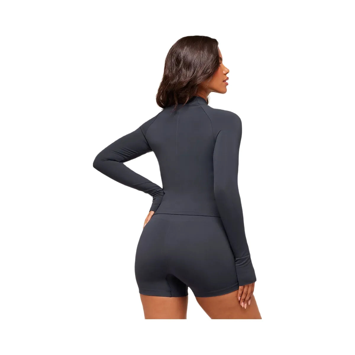 Gymshark Soft Sculpt Zip Up Jacket - Heavy Blue