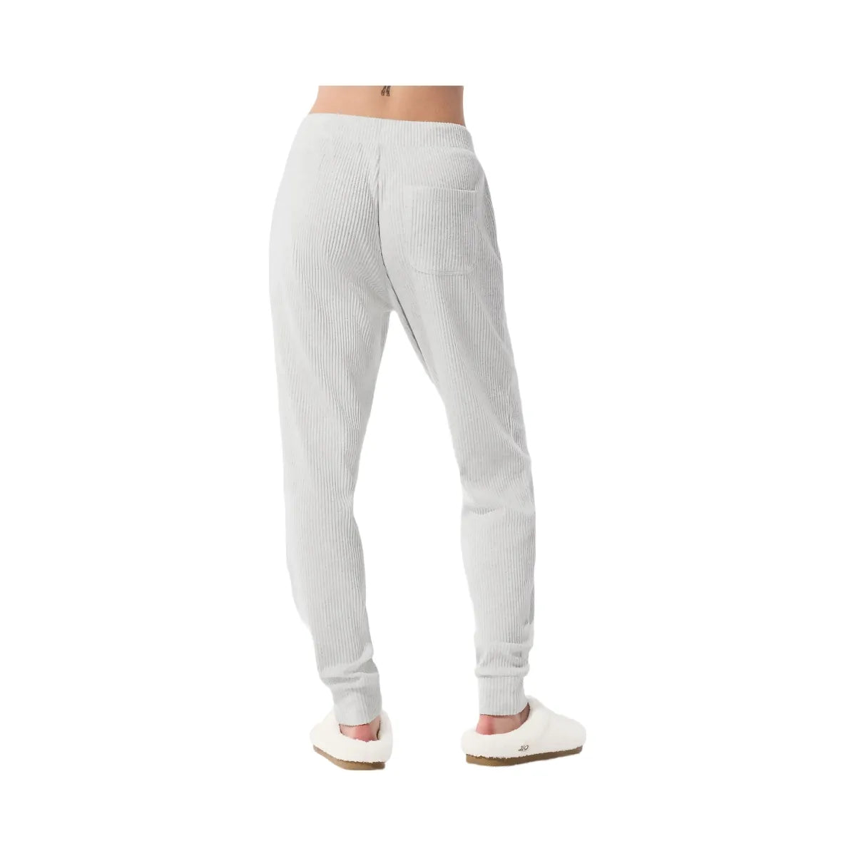 Alo Women's Muse Sweatpant - White Heather