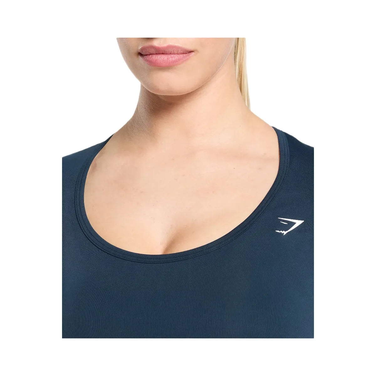 Gymshark Everyday Seamless Tight Fit Crew Neck Tee - Navy