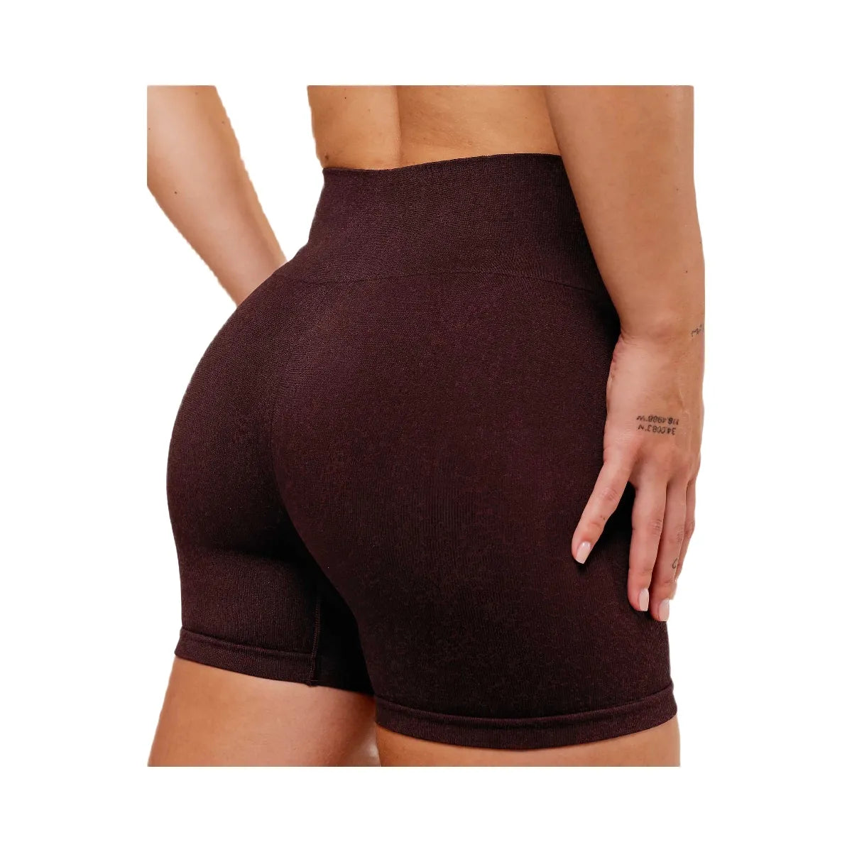 Gymshark Adapt Fleck x Whitney Seamless Shorts - Cherry Purple/Rich Maroon