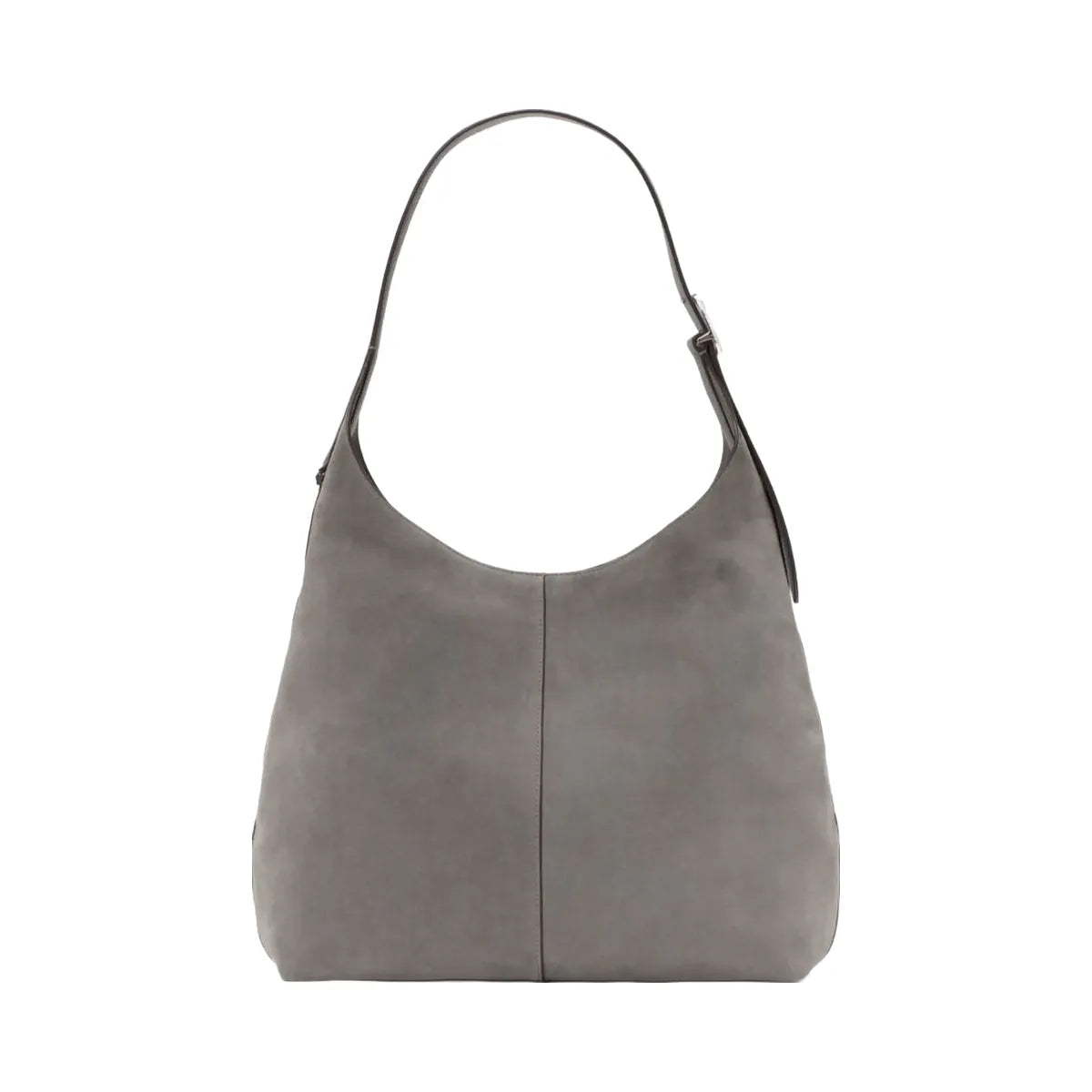 Kate Spade 454 Suede Large Shoulder Bag Hare Grey