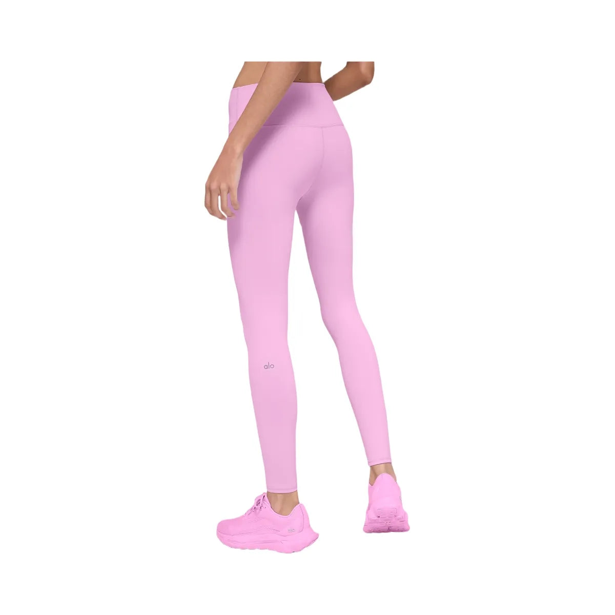 Alo Women's High-Waist Airbrush Legging - Candy Heart Pink