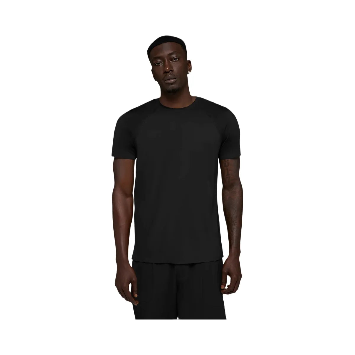 Alo Men's Idol Crewneck Short Sleeve - Black