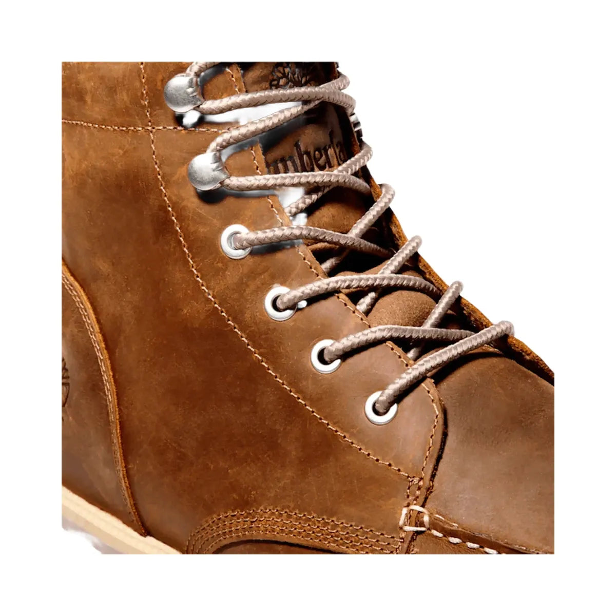 Timberland Redwood Falls Waterproof Moc-Toe Boot Saddle Brown Men'S