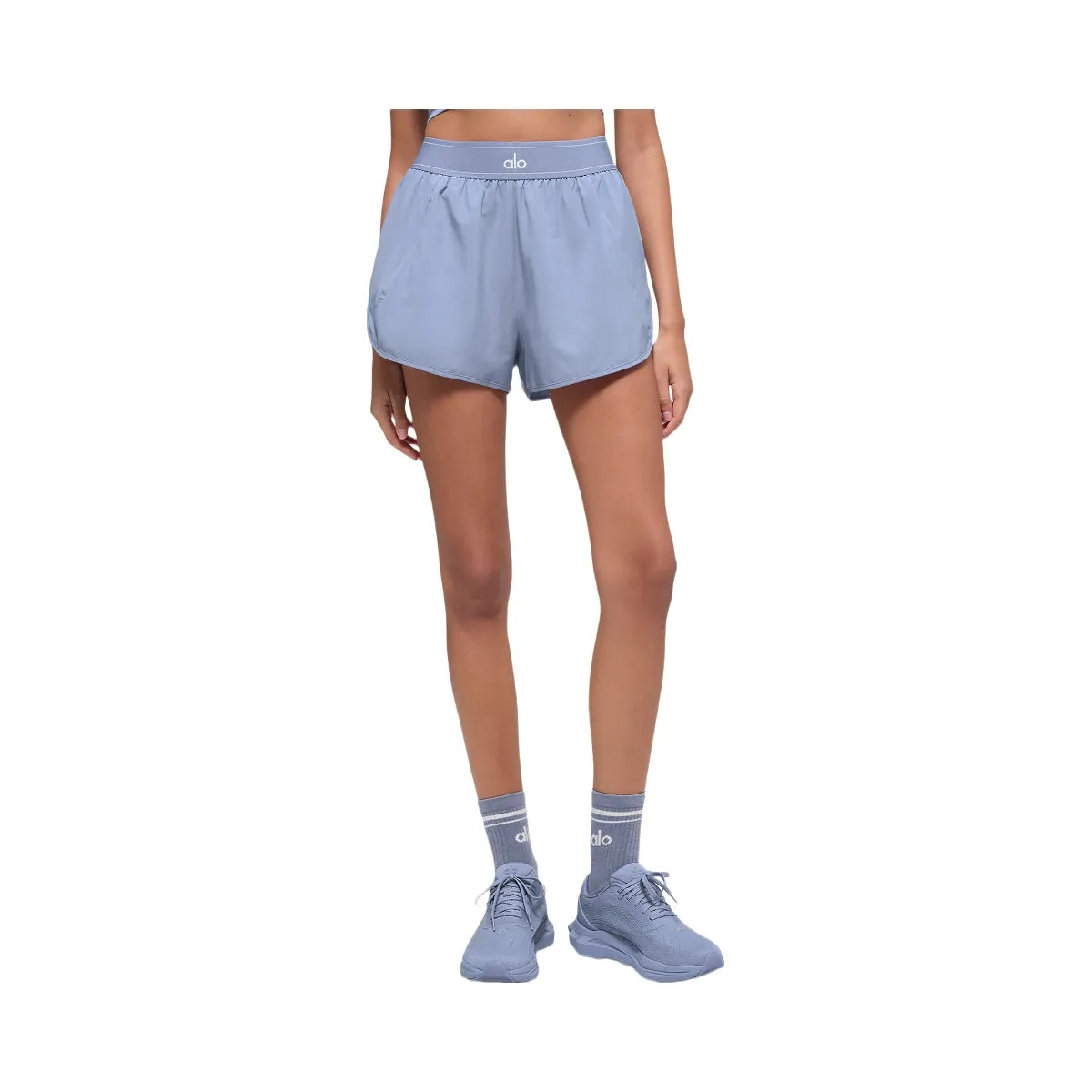 Alo Women's Match Point Short - Winter Frost
