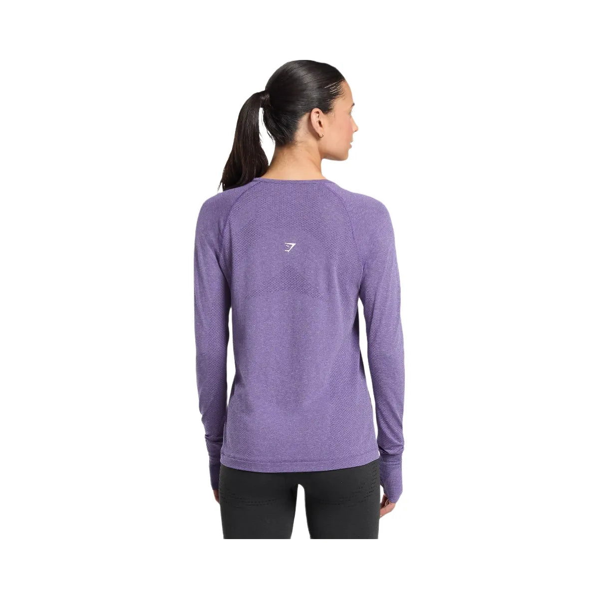 Gymshark Vital Light Long Sleeve Top - Functional Purple/Marl