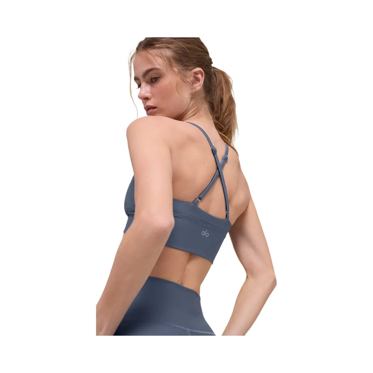 Alo Women's Airlift Divine Bra - Bluestone