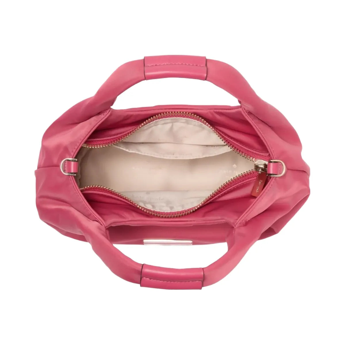 Kate Spade Carter Nylon Small Pleated Crossbody Rose Oil