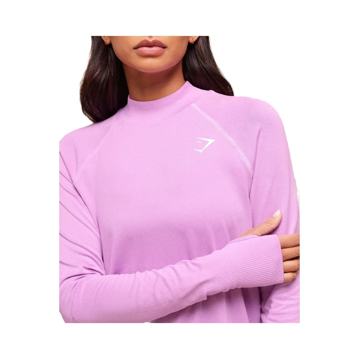 Gymshark Vital Long Line Top - Sour Pink Marl