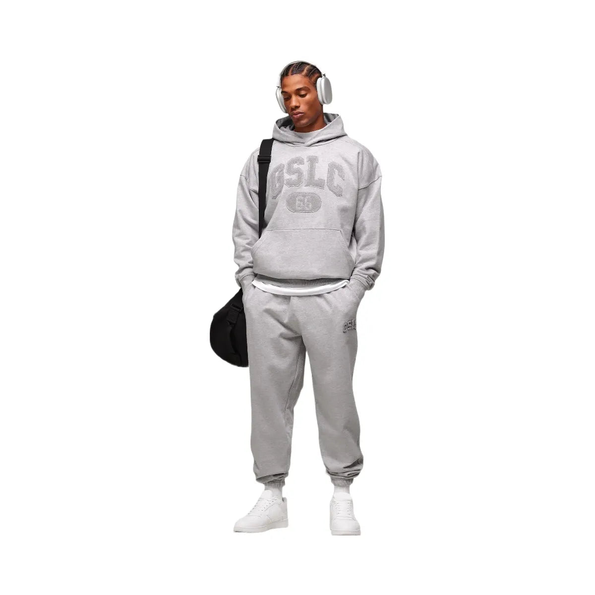 Gymshark GSLC Joggers - Light Grey Core Marl