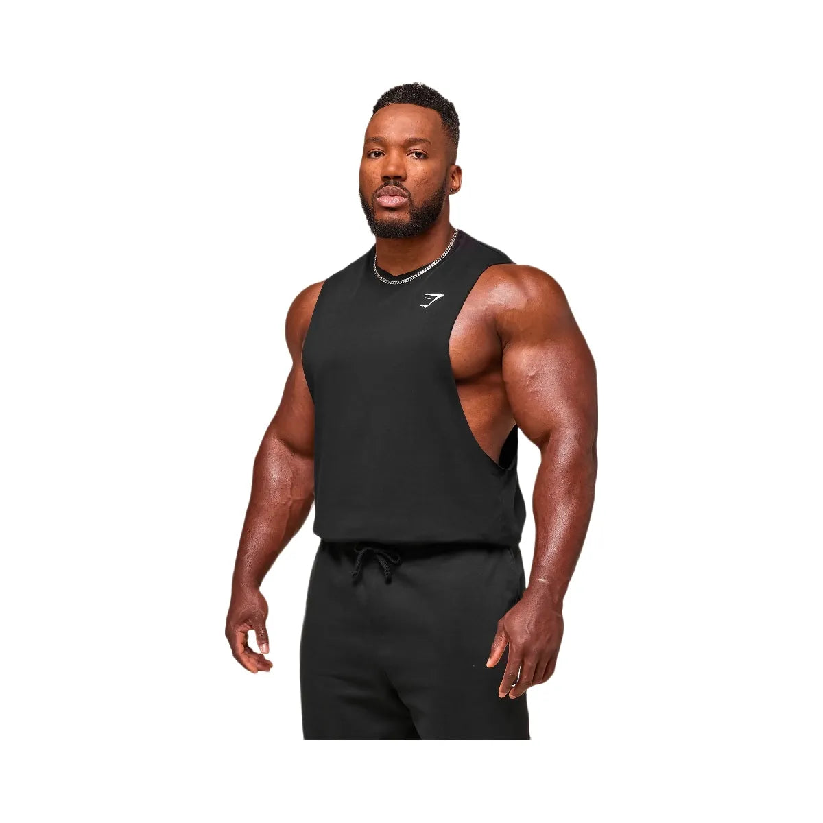Gymshark Critical Drop Arm Tank - Black