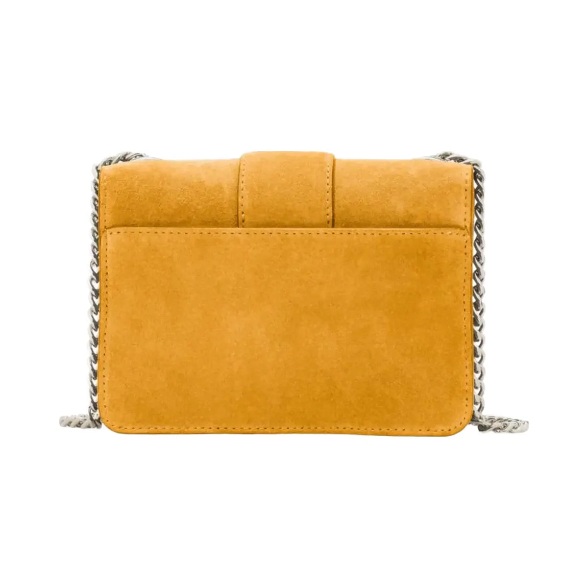 Kate Spade Phoebe Suede Turnlock Mini Flap Crossbody Squash Blossom
