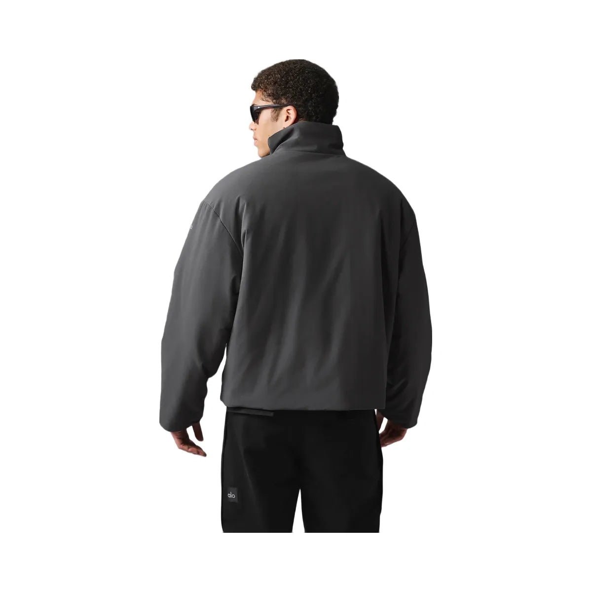 Alo Men's Stretch Woven Notable Jacket - Anthracite