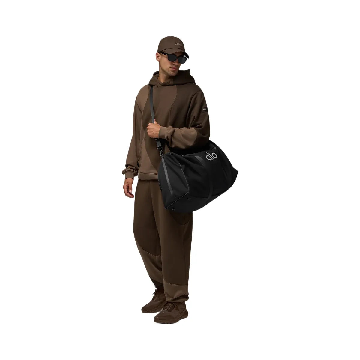 Alo Men's Make Waves Sweatpant - Espresso Tonal