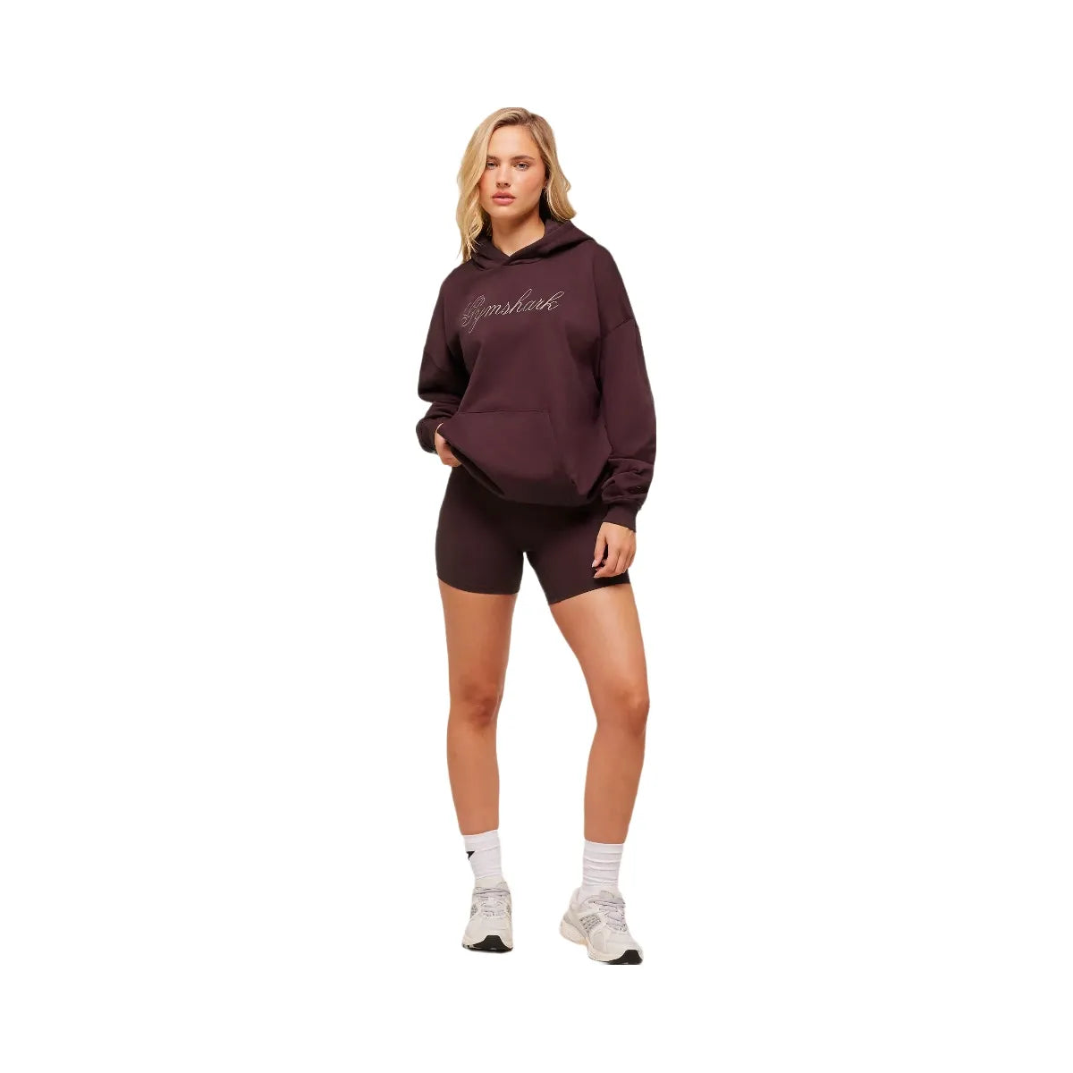 Gymshark All Seasons Graphic Hoodie - GS Cherry Purple