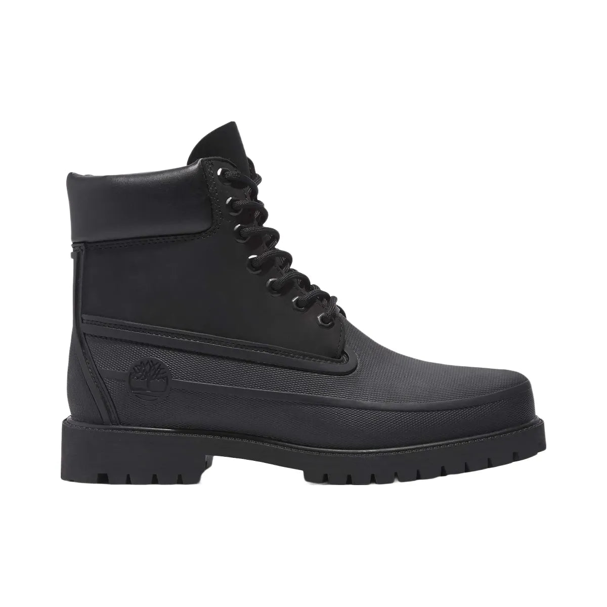 Timberland Rubber Toe 6" Boot Remix Blackout Full Grain