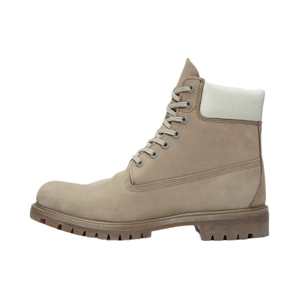 Timberland Premium 6-Inch Waterproof Boot Grey Nubuck/Light Green Men'S