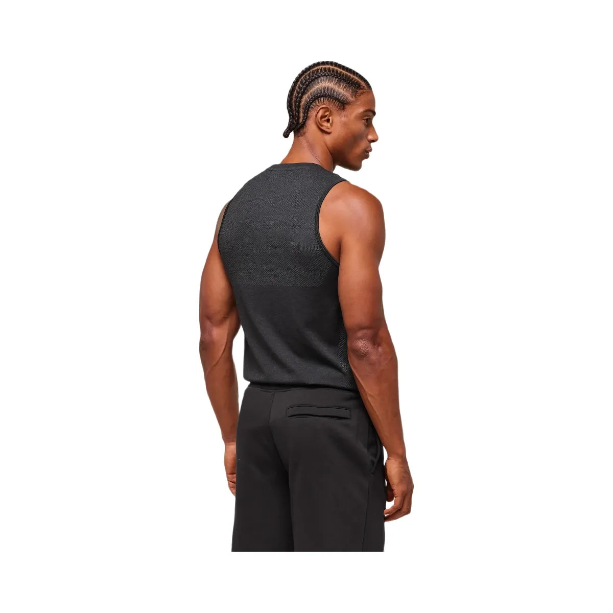 Gymshark Vital Tank - Black/Silhouette Grey