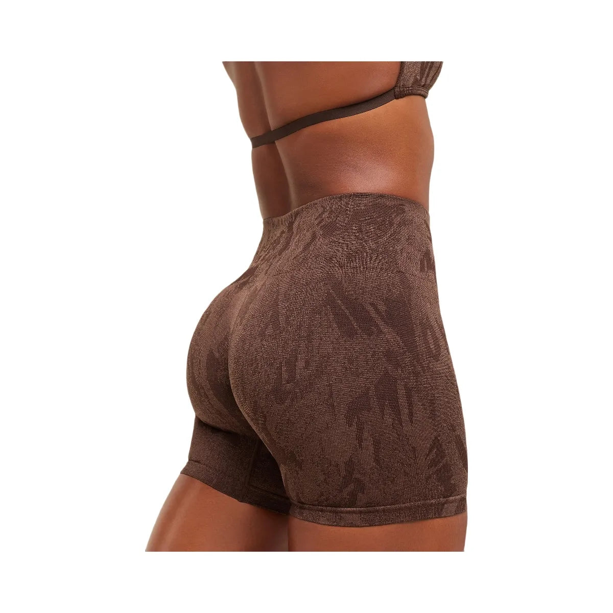Gymshark Adapt Camo Seamless Shorts - Archive Brown/Soft Brown