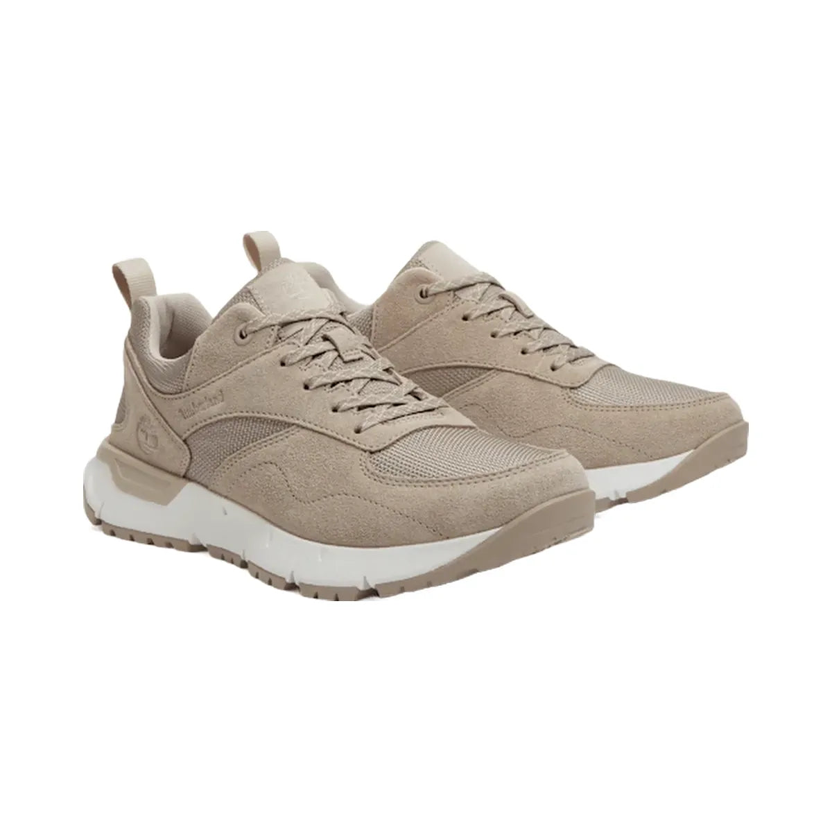 Timberland Voyager Park Low Lace-Up Sneaker Light Taupe Mesh Men'S