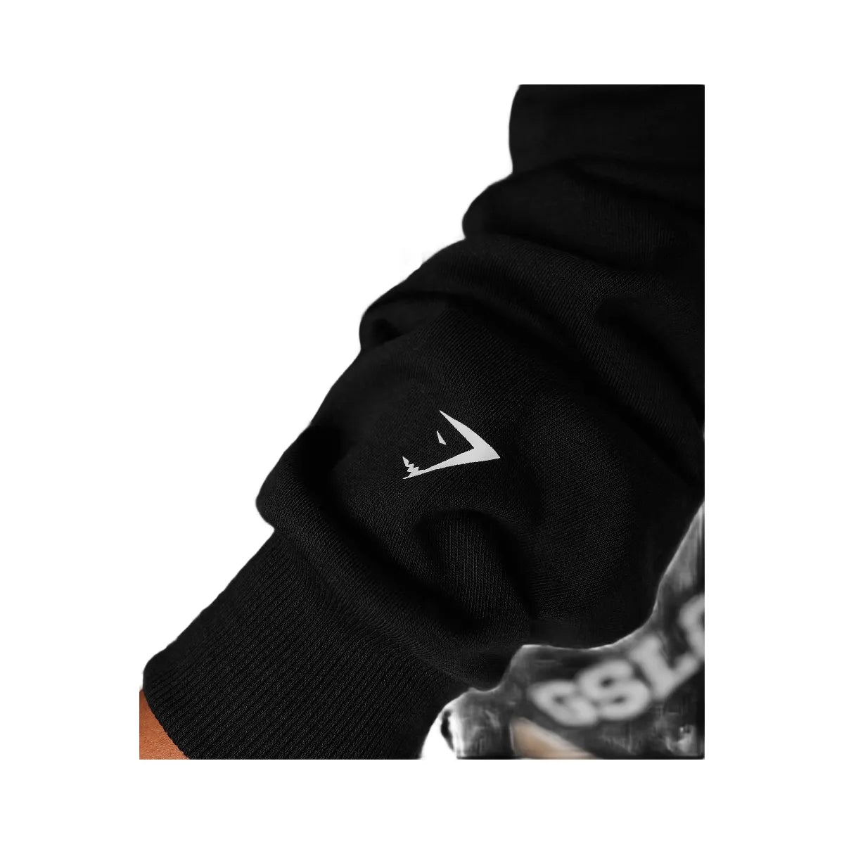 Gymshark GSLC Graphic Zip Up Hoodie - Black