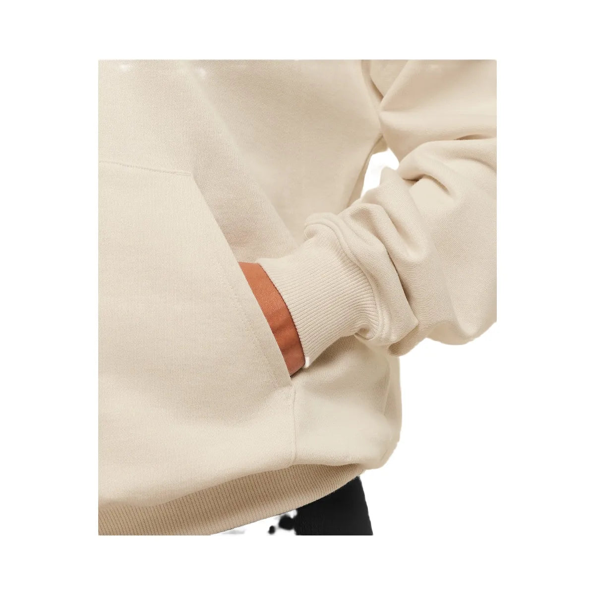Gymshark Embossed Graphic Oversized Hoodie - Oat White