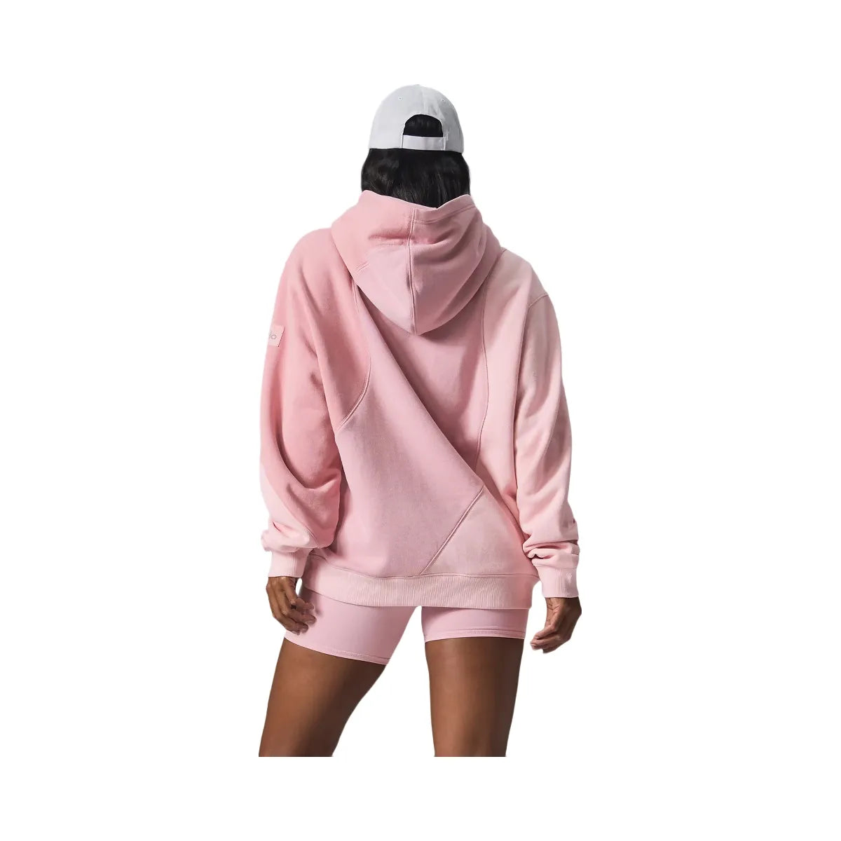 Alo Women's Make Waves Hoodie - Sunset Pink Tonal