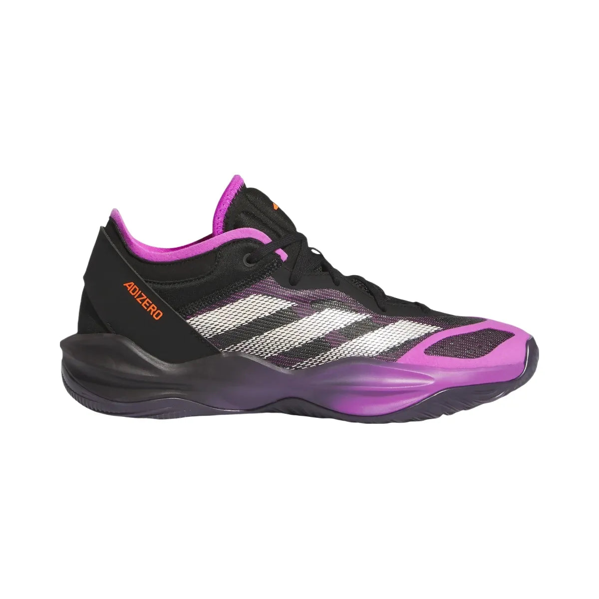Adidas Adizero Select 2.0 Low Core Black Purple Burst Aurora Black