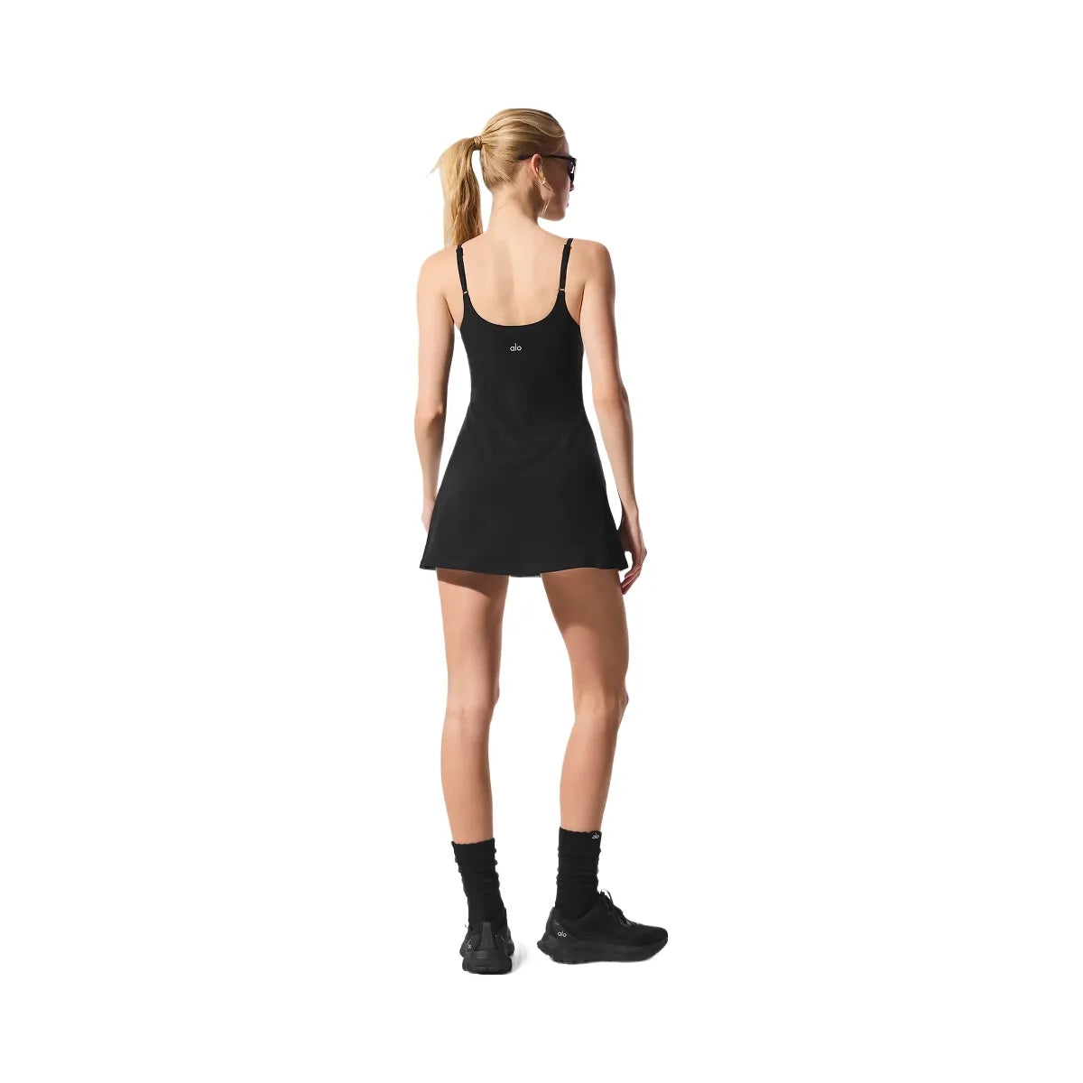 Alo Women's Alosoft Encore Tennis Dress - Black