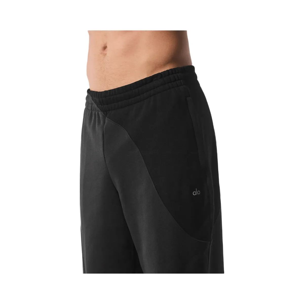 Alo Men's Make Waves Sweatpant - Vintage Black Tonal