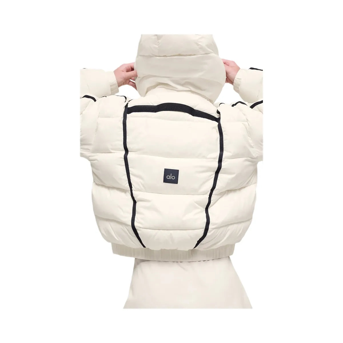 Alo Women's Aspen Love Puffer Jacket - Ivory