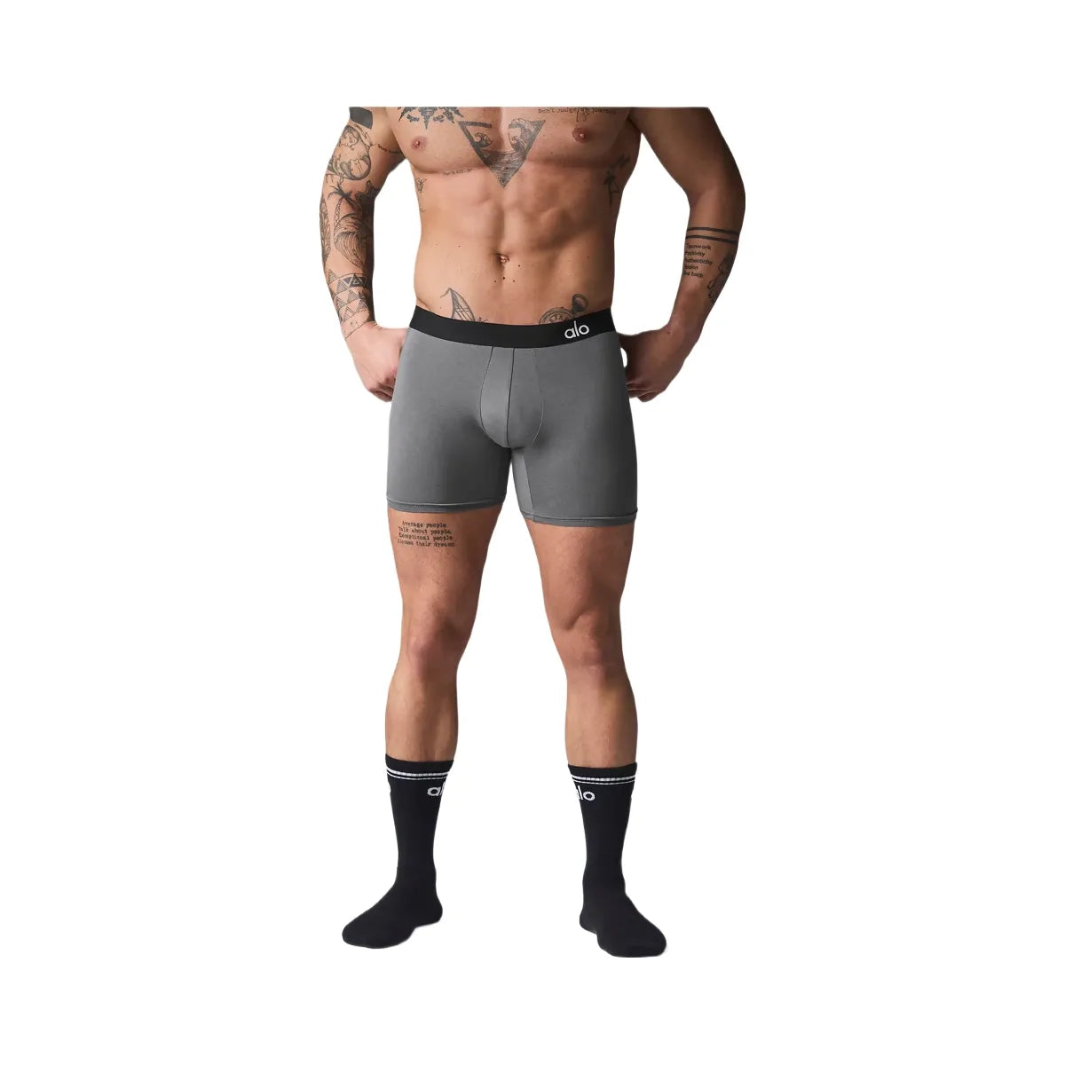 Alo Men's Day and Night Boxer - Grey