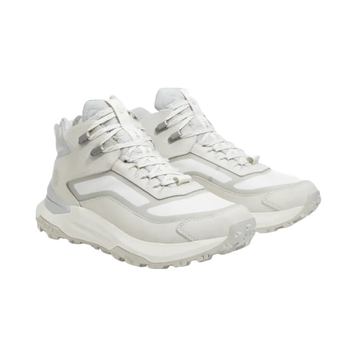 Timberland Motion Access Mid Lace-Up Waterproof Sneaker White Ripstop Men'S