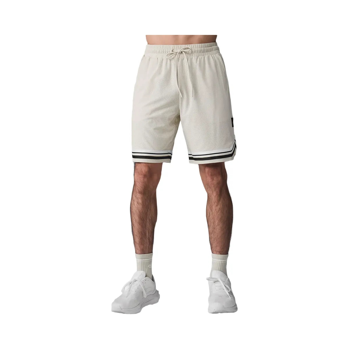 Alo Men's 9" Traction Arena Short - Bone