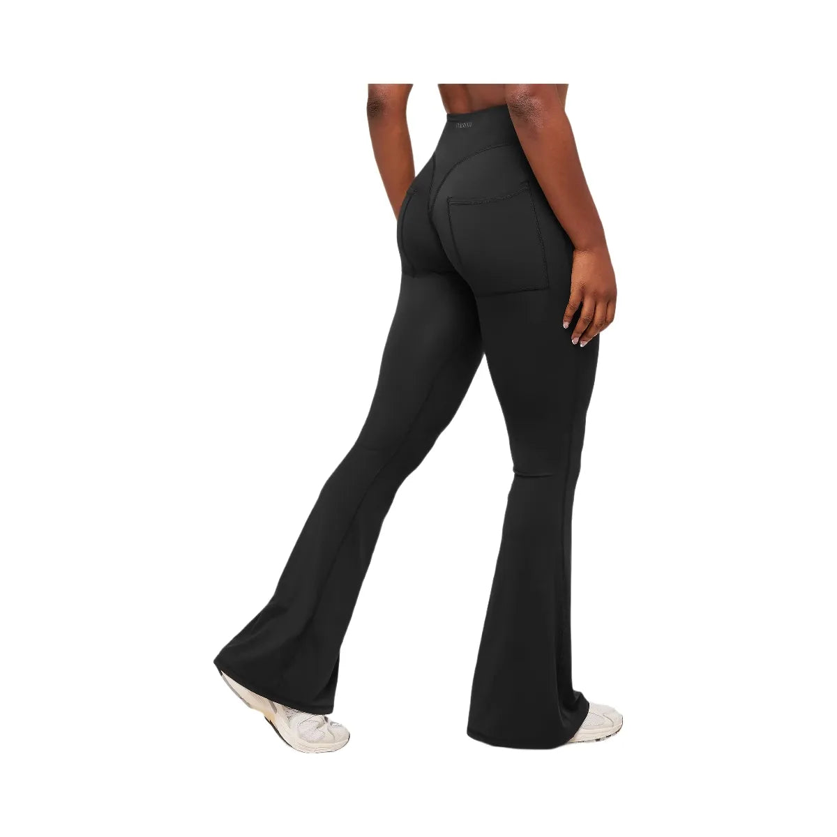 Gymshark Superset Back Pocket Flared Leggings - Black