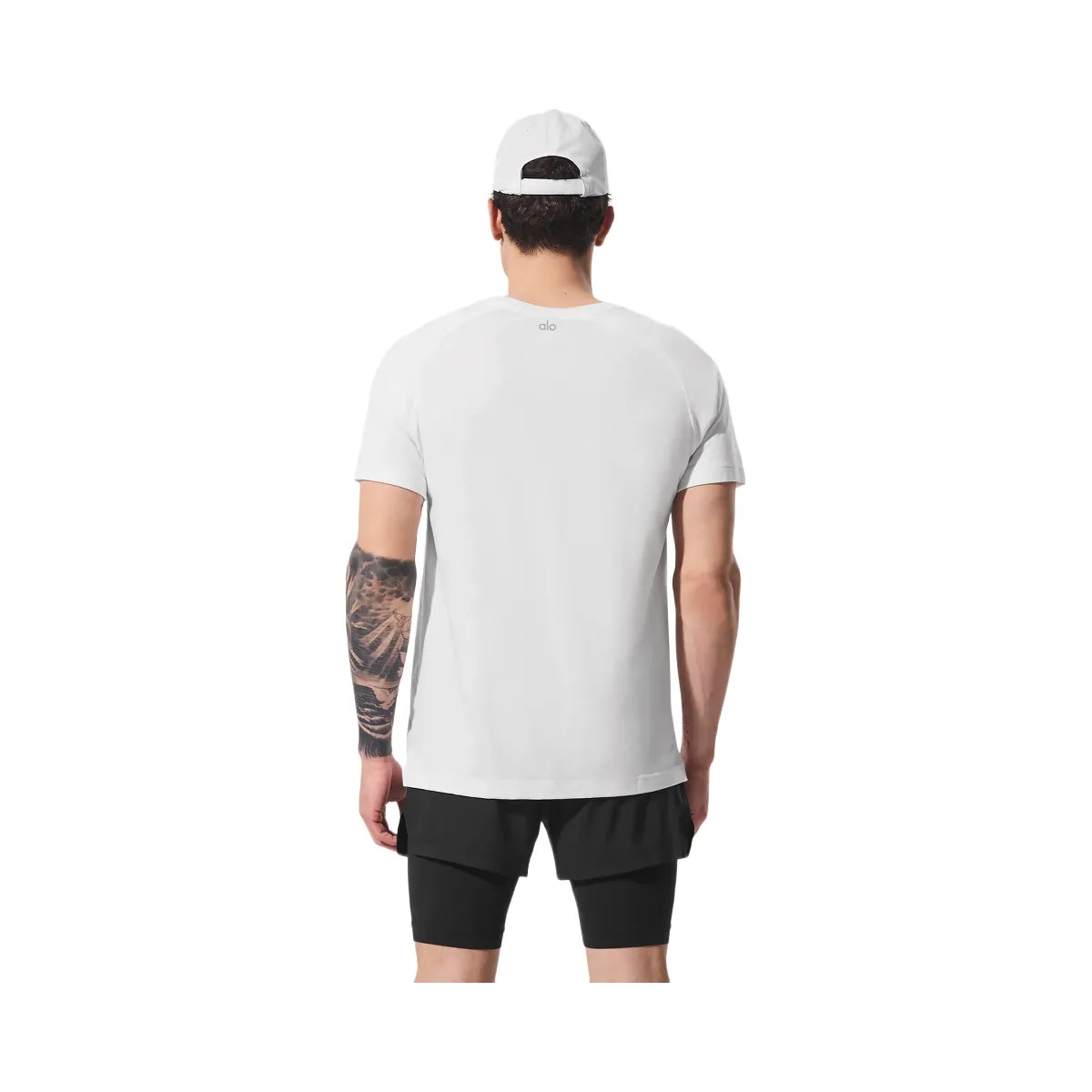 Alo Men's Triumph Raglan Tee - White