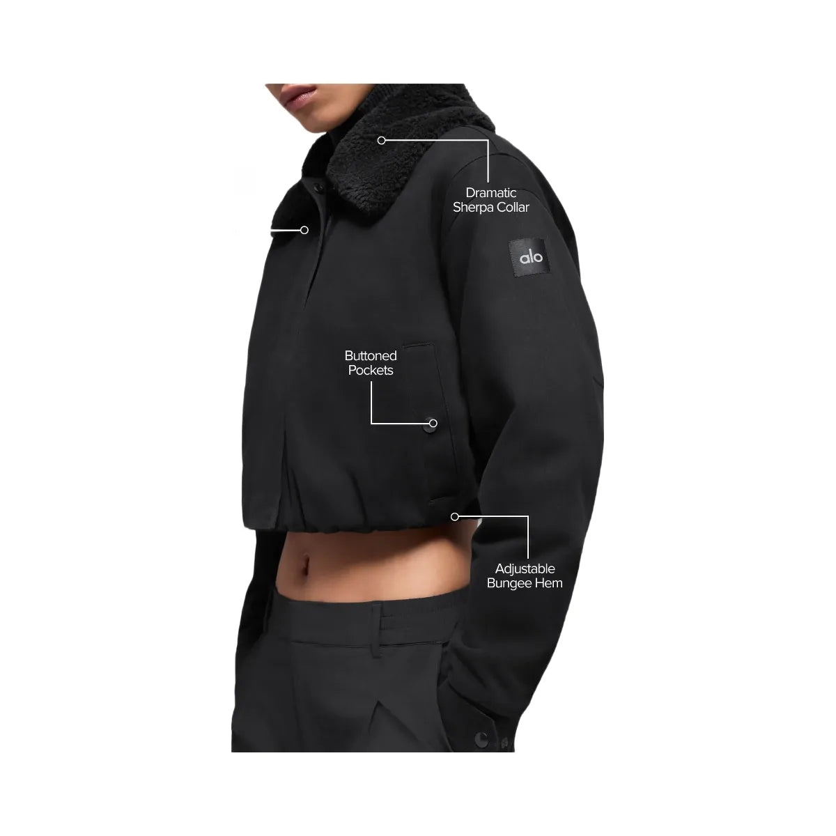 Alo Women's Navigator Jacket - Black
