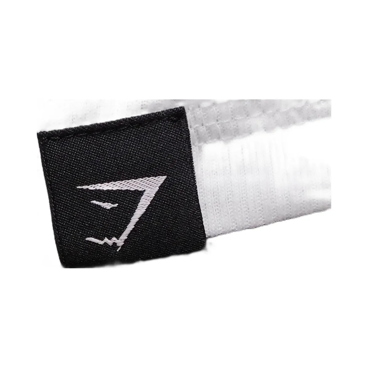 Gymshark Ribbed Tank 1PK - White/Black