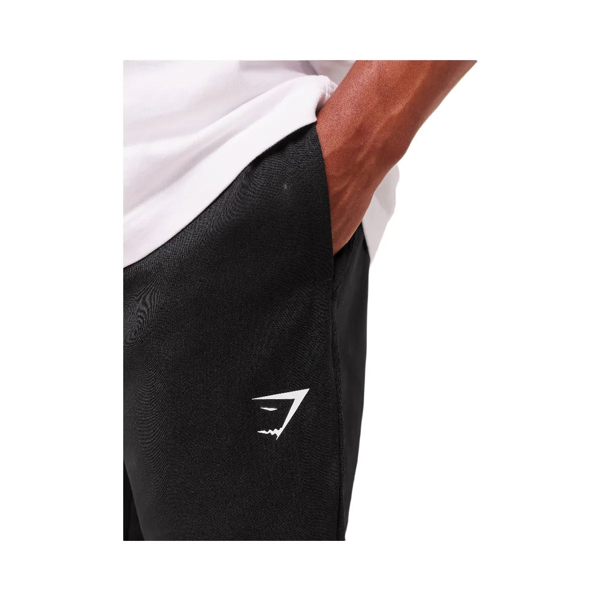 Gymshark Arrival Knit Block Joggers - Black