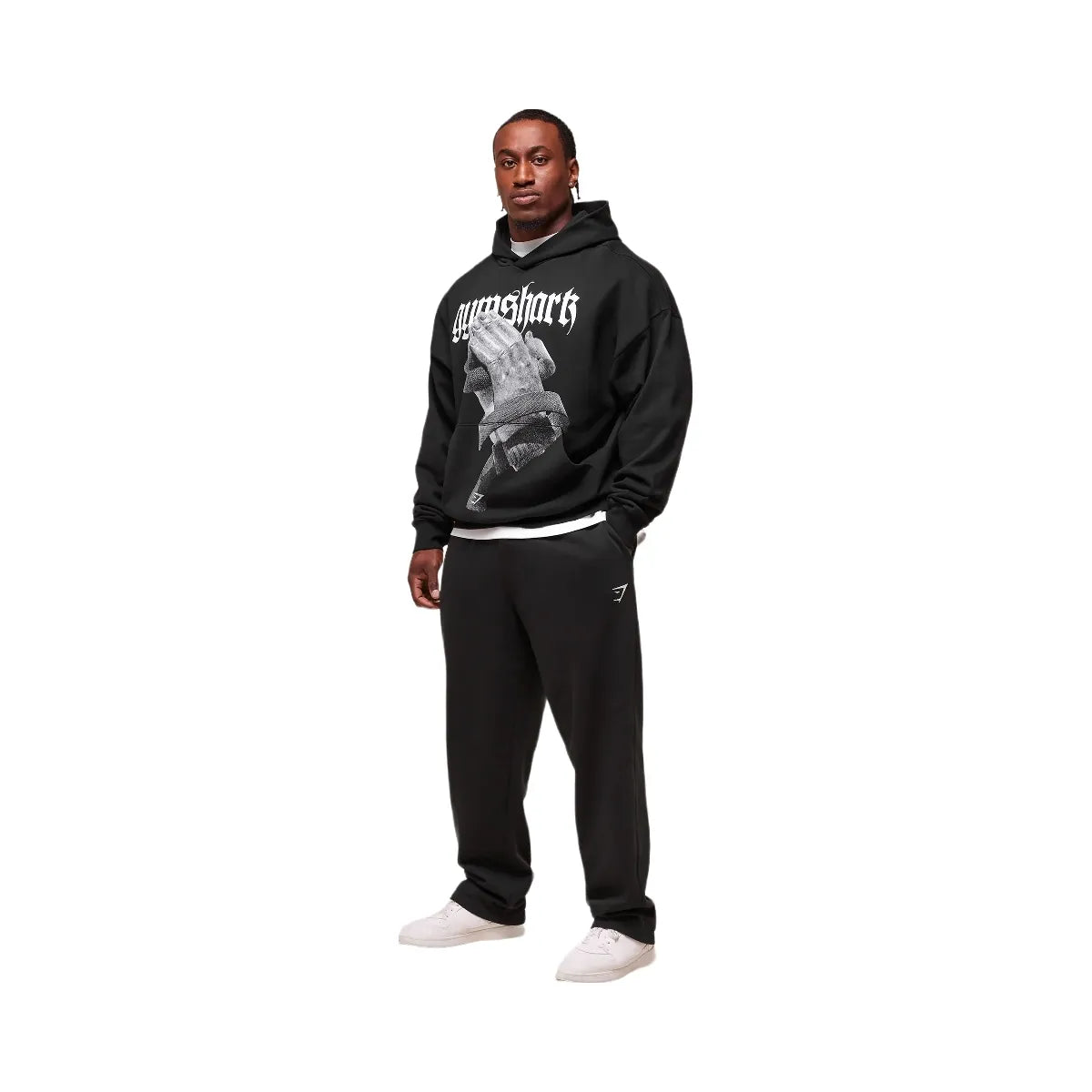 Gymshark Prayer Hands Hoodie - Black
