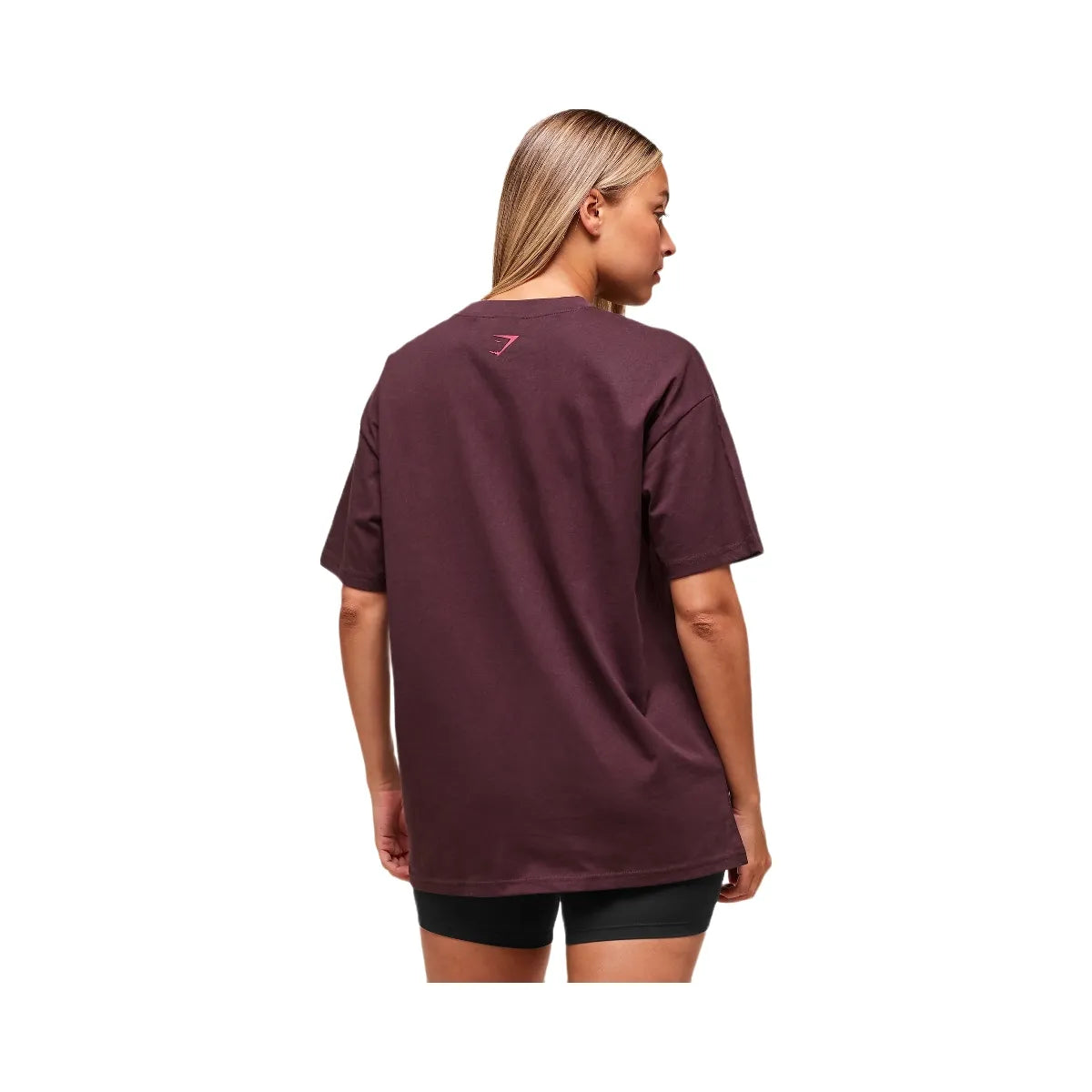 Gymshark Block Oversized T-Shirt - Cherry Purple