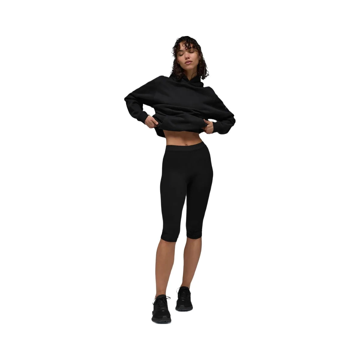 Alo Women's Renown Heavy Weight Hoodie - Black