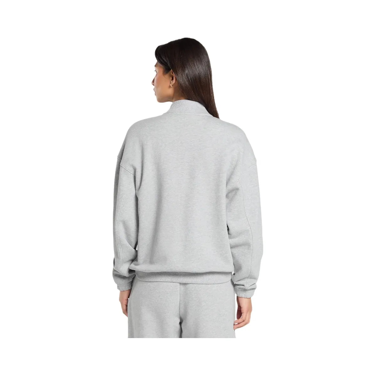 Gymshark Rest Day Sweats 2.0 1/4 Zip Pullover - Light Grey Core Marl