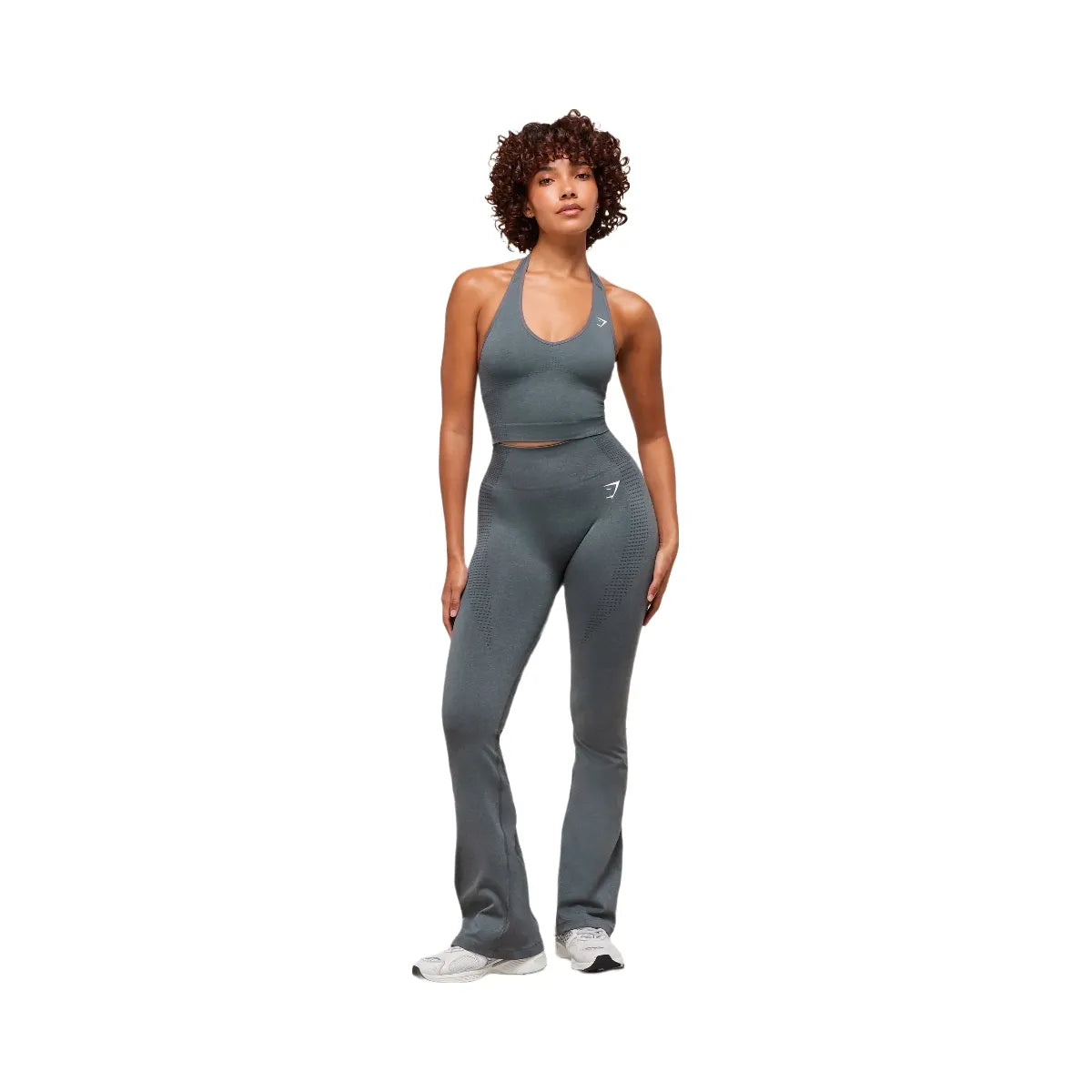 Gymshark Vital Soft Flared Leggings - Strong Grey/Marl
